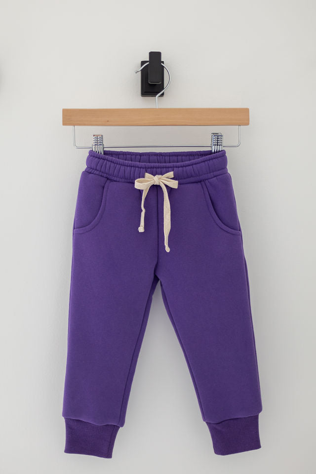 Grape Jamie Joggers (fleece lined)