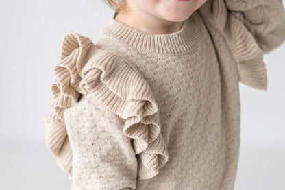 Taupe Chloe Knit Sweater