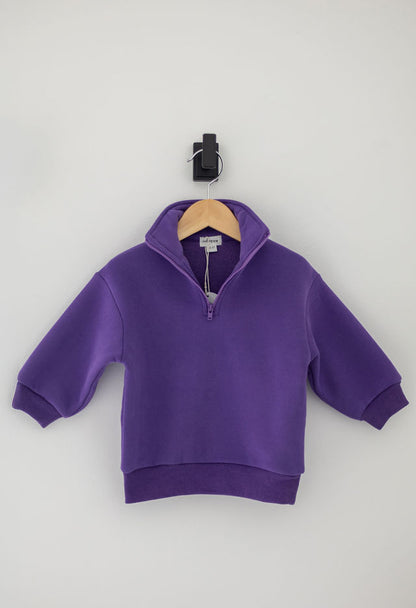 Grape Jessie 1/4 Zip (fleece lined)