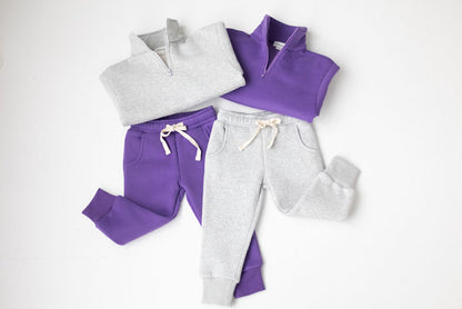 Grape Jamie Joggers (fleece lined)