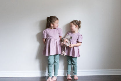 Dusty Mauve Laura Peplum